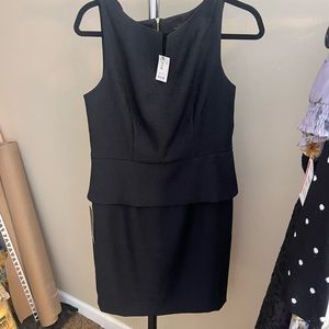 The Limited black peplum dress brand new size 8